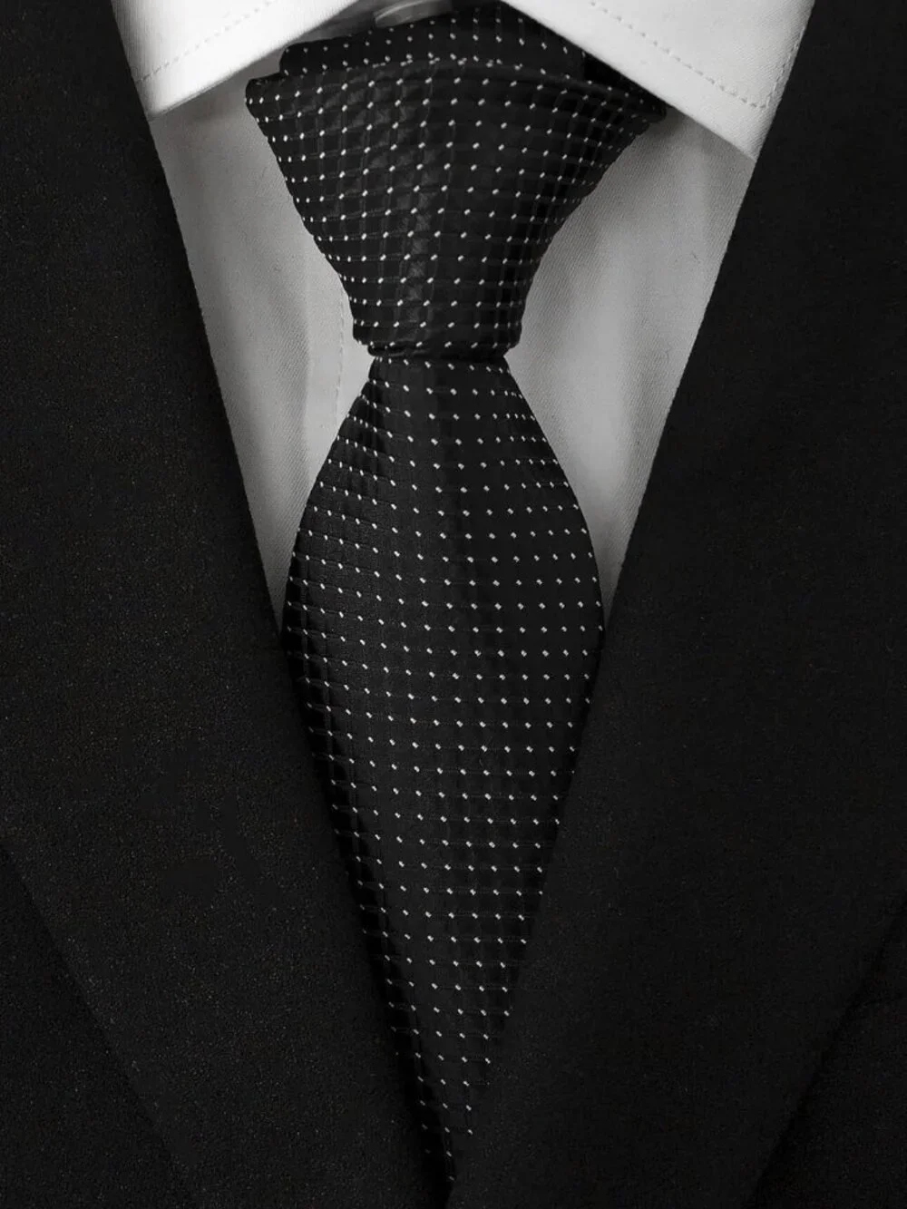 Classic Men's Woven Jacquard Necktie | Elegant Tie for Formal & Casual Wear